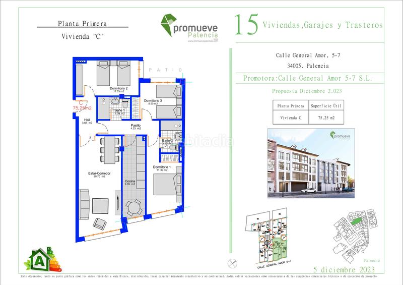 Foto dd299b25-fee3-476d-a76c-12be49c451f2. Pis a calle general amor 7 a Centro Palencia