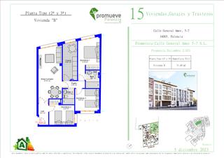 Appartement à Calle general amor 7. Vivienda obra nueva centro palencia