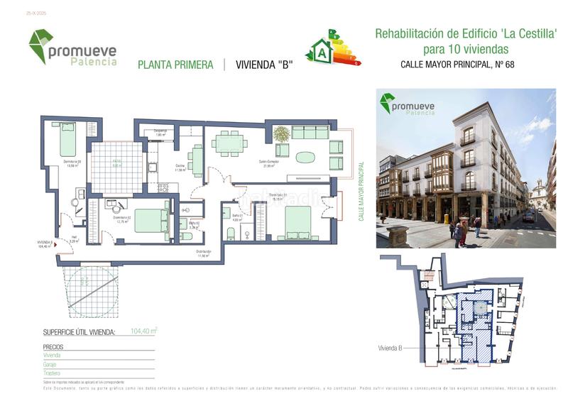 Foto 5b3d26b7-4613-4ffe-8638-bfc53532d030. Appartamento in calle mayor principal 68 in Centro Palencia
