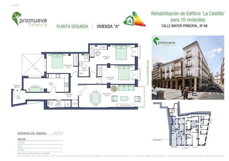 Foto 0dffbdf0-d9c2-4a51-9605-0bd919b51164. Etagenwohnung in calle mayor principal 68 in Centro Palencia