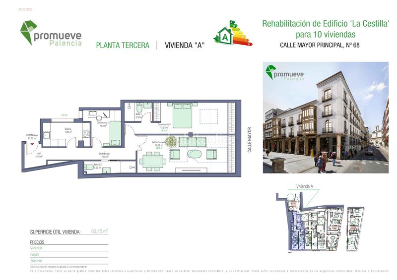 Foto 2e6c7ea7-1e28-480a-80a7-595442a07a30. Pis a calle mayor principal 68 a Centro Palencia