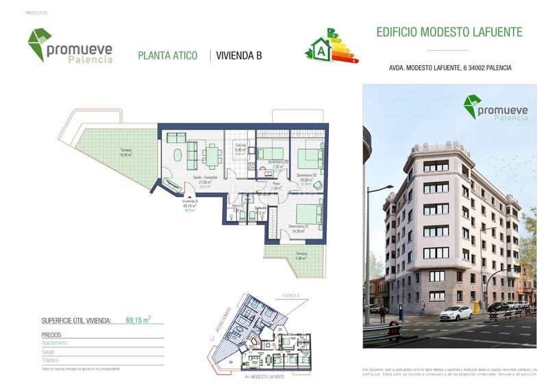 Foto 3f77cf7b-d2d2-48cb-85cb-cb38be51f37f. Attico in avenida modesto lafuente 6 in Campo de la Juventud Palencia