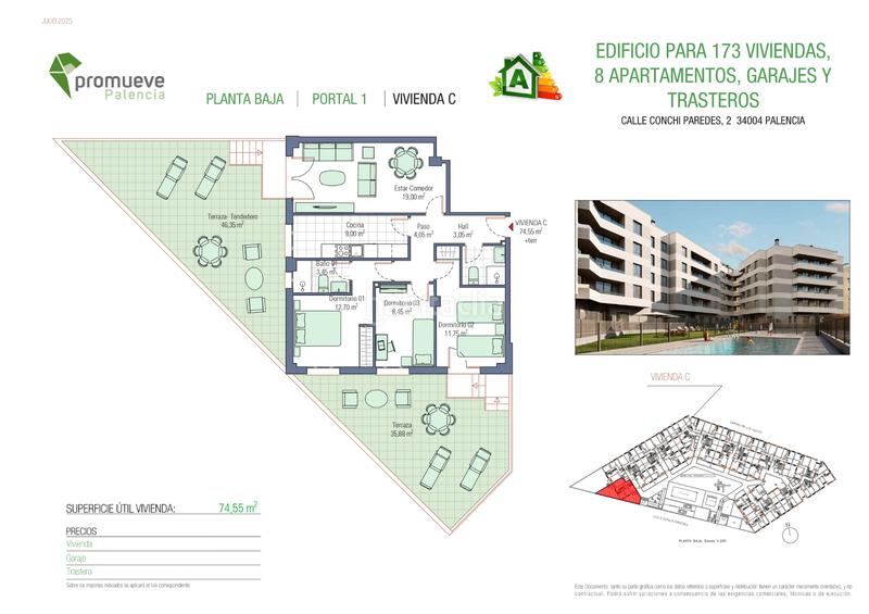 Foto 9c85f681-dc21-4de1-849d-8f53b181e1f2. Erdgeschoss in calle conchi paredes 2 in San Antonio Palencia