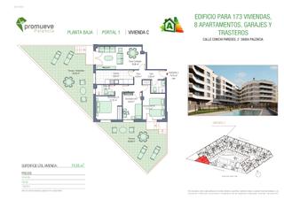 Planta baja en Calle conchi paredes 2. Viviendas, con plaza de garaje, trastero, piscina y gimnasio en