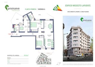 Etagenwohnung in Avenida modesto lafuente 6. Vivienda obra nueva en el centro de la capital