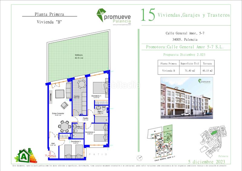 Foto 159e7671-22bc-4957-8841-e9bd6dc64fc5. Pis a calle general amor 5 a Centro Palencia