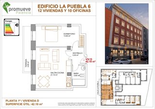 Apartament a Calle la Puebla 6