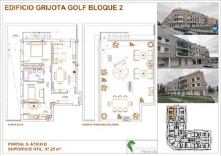 Attique  Urbanización ciudad del golf 9. Vivienda en urbanización grijota golf palencia