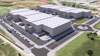 Rent Industrial building in Calle a ue3-sector 2. 23. Plataforma logística nueva construcción albal