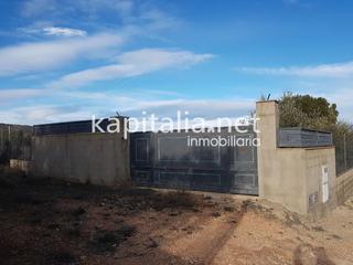 Finca rústica a Santa Ana. Terreno rustico con refugio agrícola a la  venta en ontinyent.