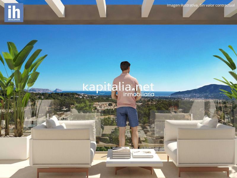 Foto 83369e15-8464-41c3-ac1c-ddd5c1341ba9. Chalet adosado de obra nueva en la nucia en La Nucia Pueblo Nucia (la)