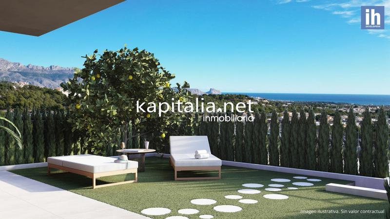 Foto aefb70b9-2ab3-46b8-95d5-5b866fe48d4f. Chalet adosado de obra nueva en la nucia en La Nucia Pueblo Nucia (la)