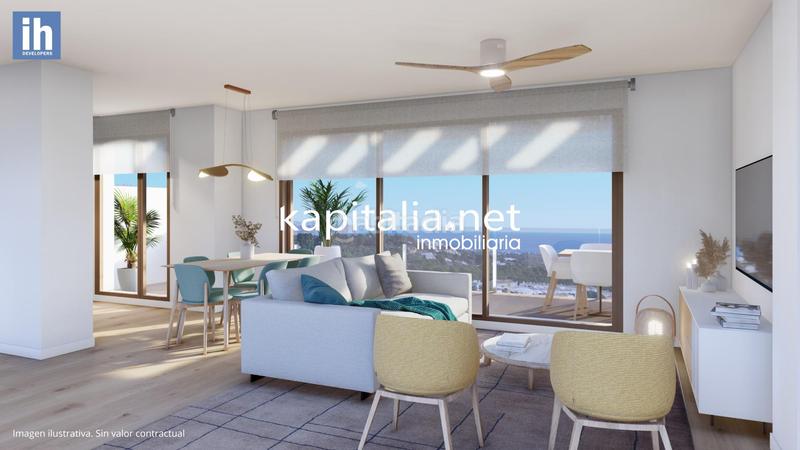 Foto d5110b42-28c0-4029-9f70-c6a421b18f8d. Chalet adosado de obra nueva en la nucia en La Nucia Pueblo Nucia (la)