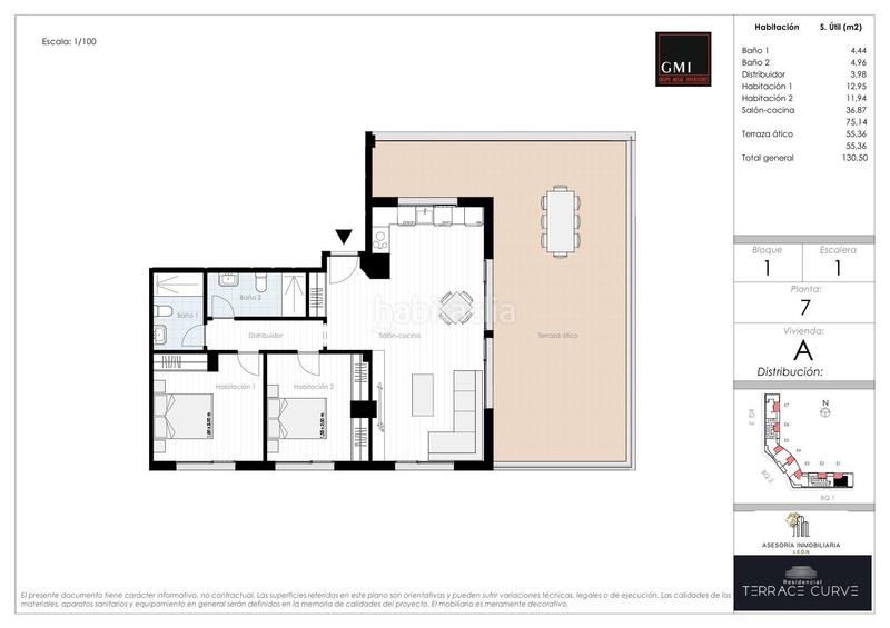 Foto 4dc6515b-cc65-4f08-8ebd-b9455fd3dad0. Àtic amb calefacció aparcament a La Lastra León