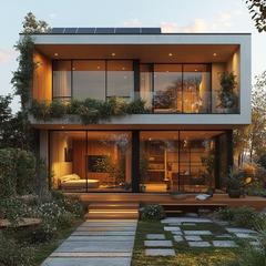 Xalet  Carrer roman. Proyecto de una casa ecolgica