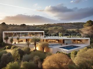 Casa a Can Girona - Terramar - Vinyet. Exclusiva oportunidad en sitges  solar con proyecto de villa de
