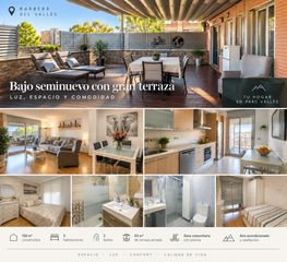 Appartamento in Parc Central. Magnífico  bajo seminuevo con gran terraza y piscina en parc val