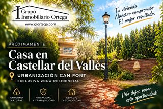 Casa a Can Font-Ca n'Avellaneda. Espectacular casa a 4 vientos en castellar del vallès urb. can f