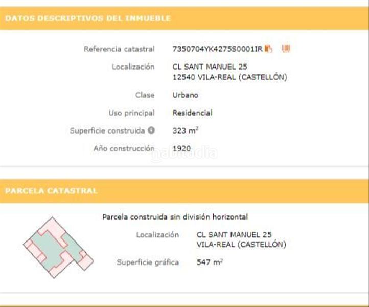 Foto 00ab2063-10ff-490d-93f5-3a0ceaaaafc7. Terreno residencial en carrer sant manuel 27 en Avenida Alemania-Italia Villarreal / Vila - real