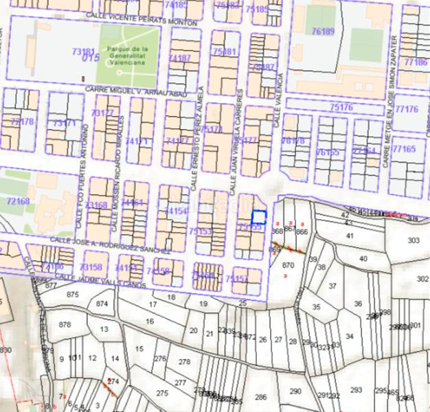 Foto 0719c6ea-c03f-497f-92b1-0d3c42a41d79. Terreno residenziale in carrer de valéncia 54 in Vall d´Uixó (la)