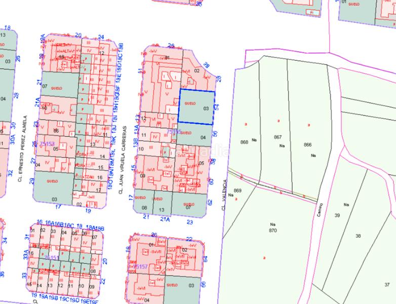 Foto 1d9a9cfe-6d2f-4fd4-b7e8-a9c61950bd2d. Terreno residenziale in carrer de valéncia 54 in Vall d´Uixó (la)