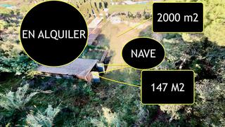 Location Bâtiment à usage industriel à Mas Trempat-Sant Amanç-Casa Nova. Alquiler nave + terreno 1500 euros mes