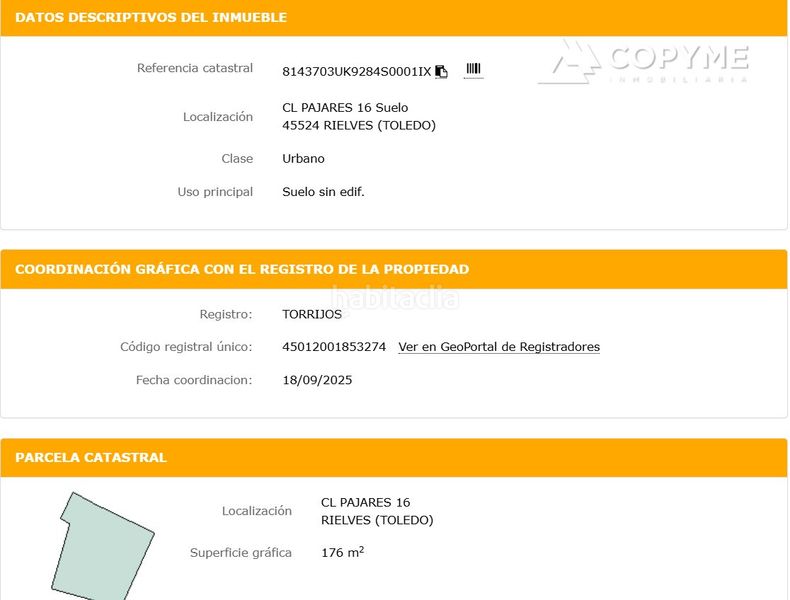 Foto f9f2e5cc-8f06-43d3-8d85-f8c73a541310. Terreny residencial a Rielves