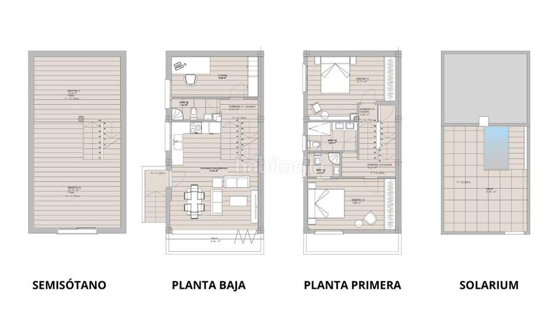 Foto cafefab8-f4a6-46c3-9709-c86b8c3053ba. Maison jumelée 104m<sup>2</sup> avec parking piscine dans San José Níjar