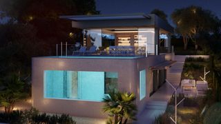Chalet in Cala Magrana-Cala Anguila-Cala Mendia. Chalet con 3 habitaciones con piscina, calefaccin, aire acondic