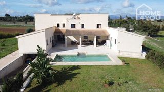 Haus in Santa Margalida Poble. Finca moderna con parcela de 16.600m, 382m, 7 dormitorios, 4 bañ
