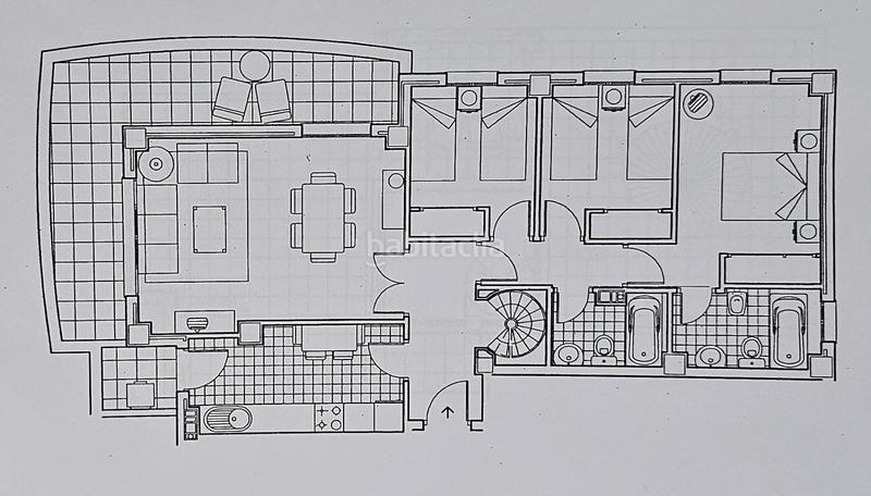 Foto 4f0f92f5-b22d-4dc3-96cd-9010f3e82115. Dachwohnung mit heizung parking pool in Casines Puerto Real