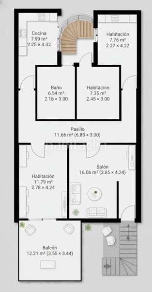 Foto 8b563742-834a-45ce-836b-3f81f2d21cea. Appartamento in calle antonio machado 39 in San Cayetano Churriana de la Vega