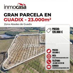 Finca rústica en Guadix