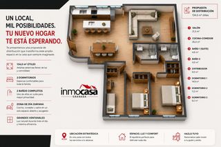 Geschäftsraum in Atarfe. Local comercial con varias posibilidades en atarfe