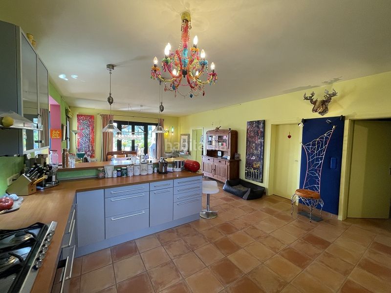 Foto cac002e5-b783-4eaa-b94c-1d211a67ff35. Chalet with fireplace heating parking pool in Porreres