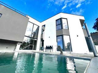 Xalet a Cea. Chalet de diseño con piscina y gimnasio - vilagarcía de arousa