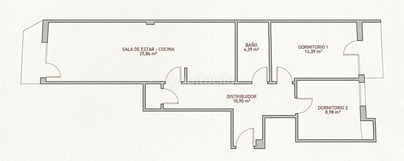 Foto 23c670b0-4d5e-44da-a0e1-62f11dce5945. Apartament amb calefacció aparcament a Vilagarcía Vilagarcía de Arousa