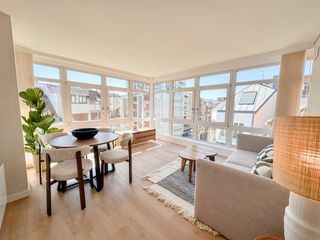 Miete Appartement in Vilagarcía. Ático en plaza galicia con vistas al mar en temporada escolar en
