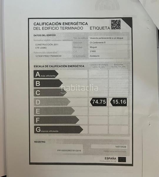 Foto 38fd3441-4565-40bd-96d5-fe69dad9f551. Semi detached house with parking pool in Moguer