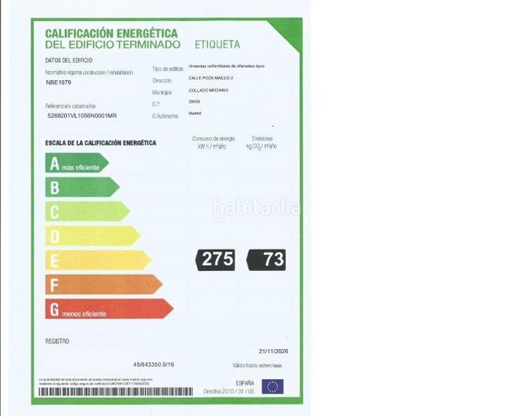 Foto 975622a9-8bb8-4c9a-9d61-fdfeee82b022. Chalet con riscaldamento parcheggio piscina in Becerril de la Sierra