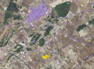 Rural plot in Sineu. Finca rústica para construir