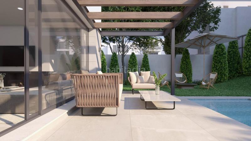 Foto 4fbd1558-bdd5-42f1-907c-8a0b69c70270. Chalet obra nueva. madrid. v1 4 chalets pareados en venta en severo maría agustín, 4 en Pozuelo de Alarcón