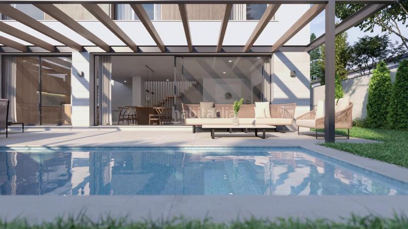 Foto 7495343a-d794-4082-a8d3-76a6bb975341. Chalet obra nueva. madrid. v1 4 chalets pareados en venta en severo maría agustín, 4 en Pozuelo de Alarcón