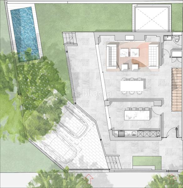 Foto e057b148-62d3-48fa-a488-0a7ae07ee220. Chalet obra nueva. madrid. v1 4 chalets pareados en venta en severo maría agustín, 4 en Pozuelo de Alarcón