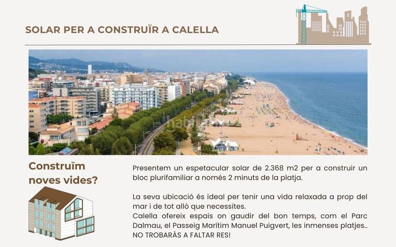 Foto 45da14bc-371e-456b-9725-c8d4013aab9c. Terreno residenziale in Calella