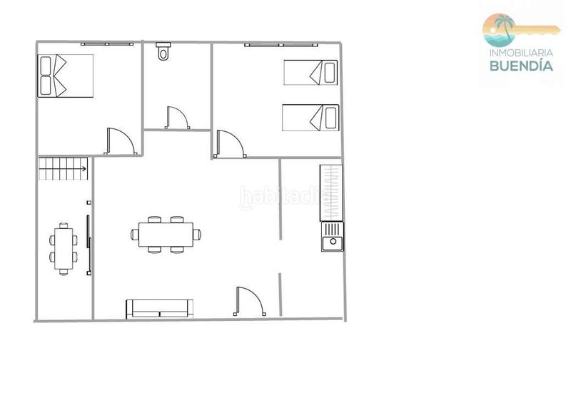 Foto 422e6aca-a531-4962-bdf6-ef1bd226da92. Dachwohnung mit heizung pool in Perín Cartagena