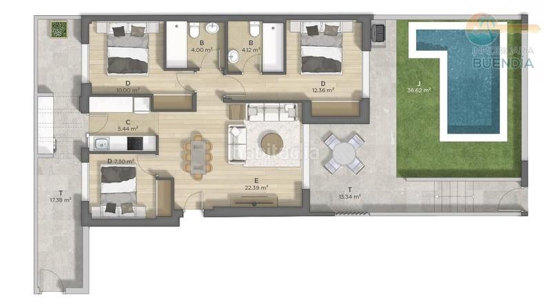 Foto d0b121f1-462c-4809-9f39-344059f8eef8. Appartement avec parking piscine dans El Alamillo Mazarrón