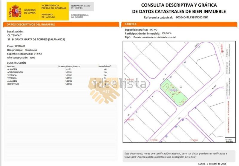 Foto be19ba28-598c-4cfe-8f48-b35065df0115. Chalet con riscaldamento parcheggio piscina in Santa Marta de Tormes