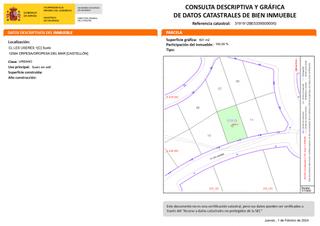 Terreny residencial a Carrer les useres 5. Terreno urbano en  zona de torre bellver