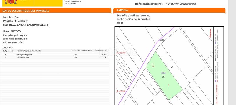 Foto c33533ea-d659-48ce-9fe5-8a6816307e9b. Finca rústica a Centro Villarreal / Vila - real